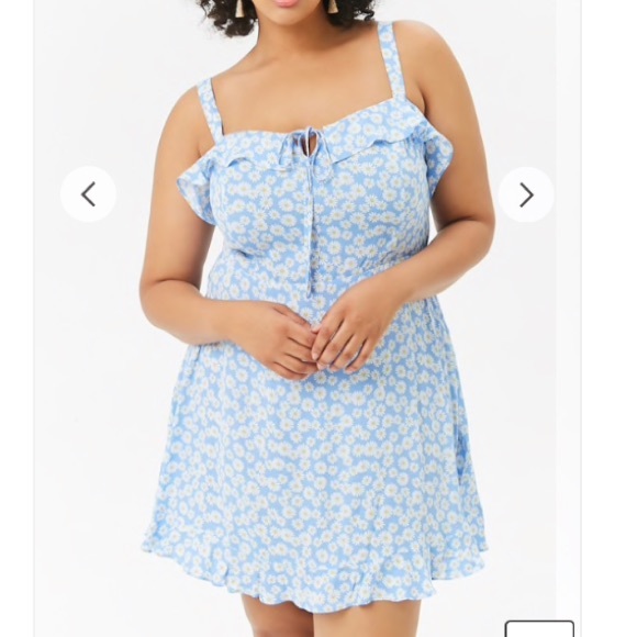 daisy print dress forever 21